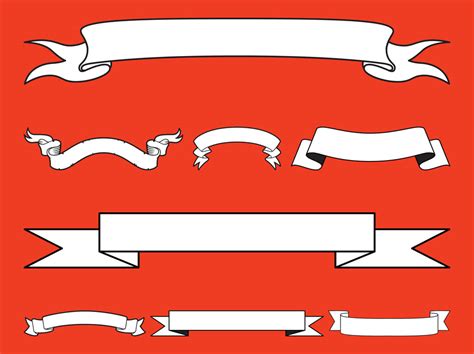 ribbon vectors|ribbon images free.